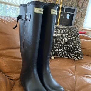 Wide Calf Rain Boots Hunter 
